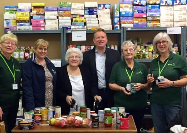 Residents from The Moorings visited Fylde Foodbank