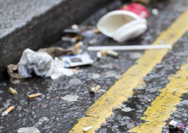 Residents are being asked to help clean up litter