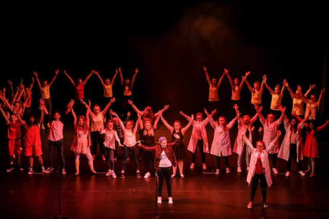 Schools Alive 2017 event at The Grand Theatre featuring almost every school in Blackpool