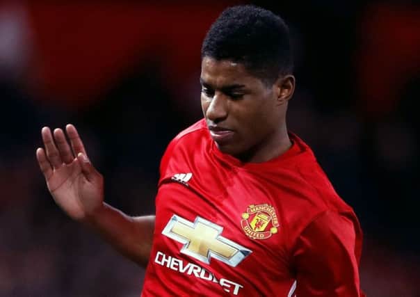 Marcus Rashford is reportedly frustrated with his lack of playing time