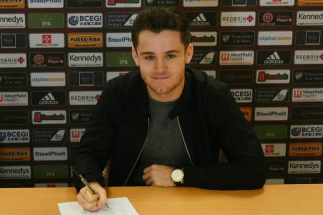 Joe is on loan at Sheffield United