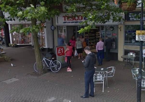 Firefighters were called to Tesco Express in Clifton Street, Lytham, after the alarm went off (Pic: Google)