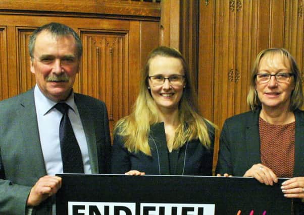 Paul Blomfield MP, Fleetwood MP Cat Smith and  Jenny Saunders OBE