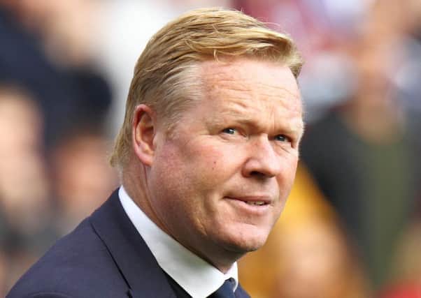 Everton manager Ronald Koeman is one of the names linked with the Barcelona job
