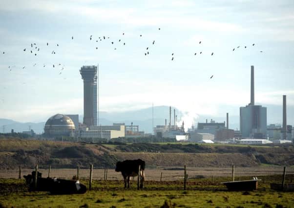 The Sellafield nuclear plant in Seascale, Cumbria, near to where a planned Â£10 billion power plant is to be built at Moorside