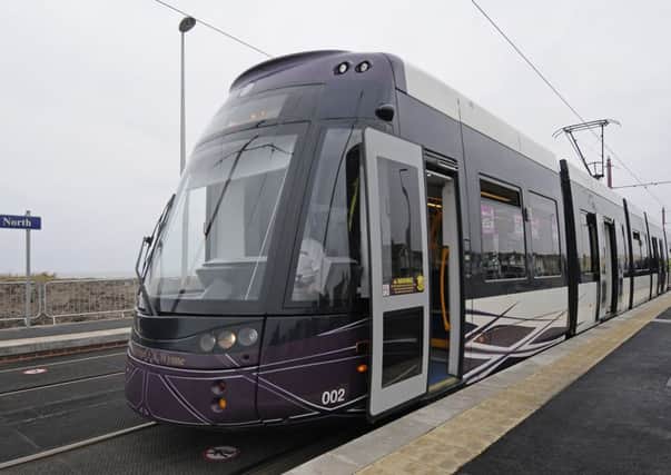Official opening of the Norbreck North tram stop