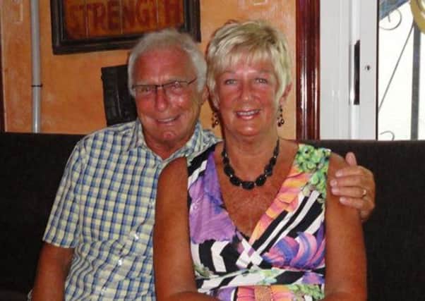 Denis Thwaites, 70, and his wife Elaine, 69