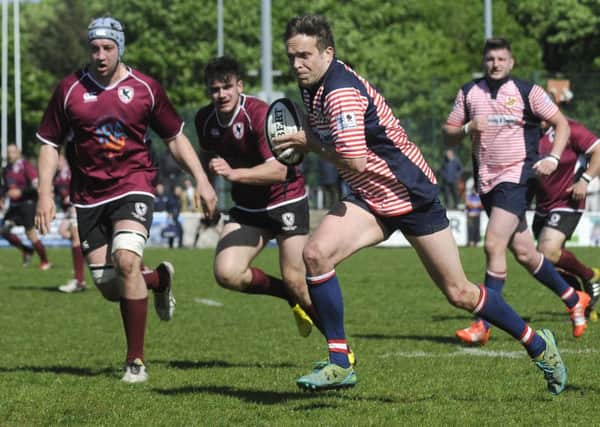 Chris Briers scored three tries
