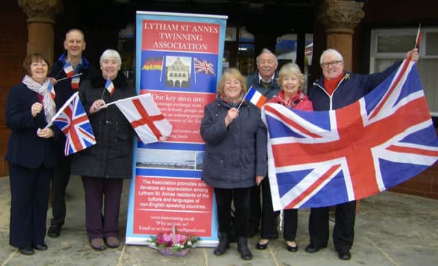 Members of Lytham St Annes Twinning Association get ready for a trip to Caudry in Northern France