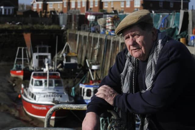 Former Fleetwood fisherman Brian Cato, pictured at Jubilee Quay, is  supporting a fishing petition.