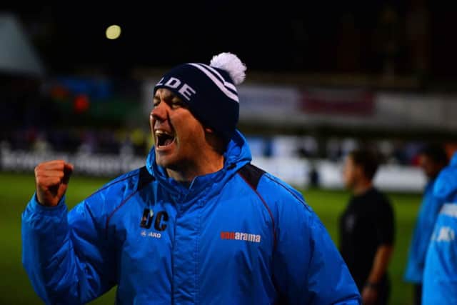 Fylde boss Dave Challinor