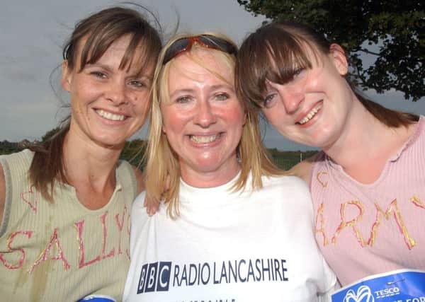Diana Hamilton, right, with mum Sally Naden (centre) and Heather Johnson