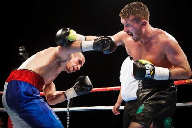 Cardle - big fight in Glasow