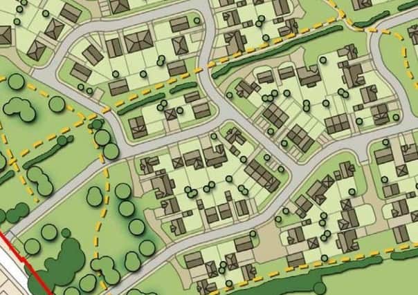 Gladman Developments plans for 165 houses in Hambleton