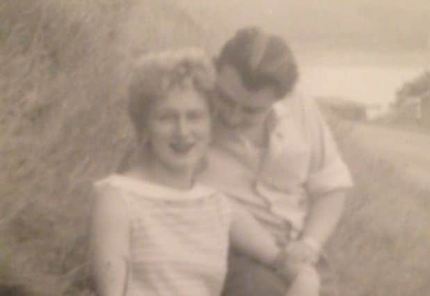 Eileen and Tony pictured on holiday in Derbyshire in 1959
