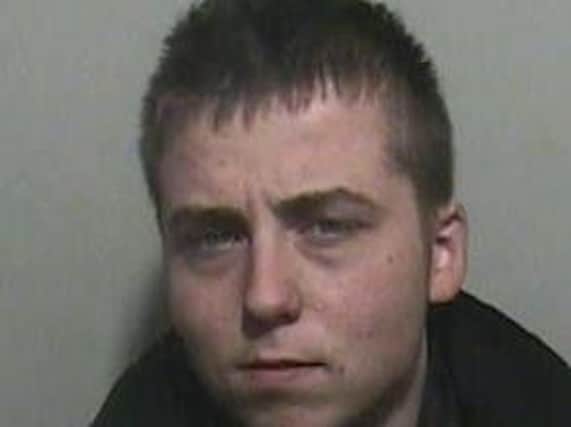 Kenneth Dickson, 24, from Blackpool, is wanted after failing to appear at Blackpool Magistrates Court on March 1 charged with drugs offences