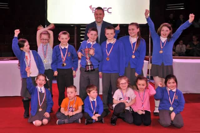 Blackpool Gazette Trophy winners Flakefleet Primary