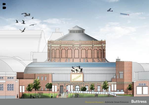 An artist's impression of the proposed Blackpool Museum