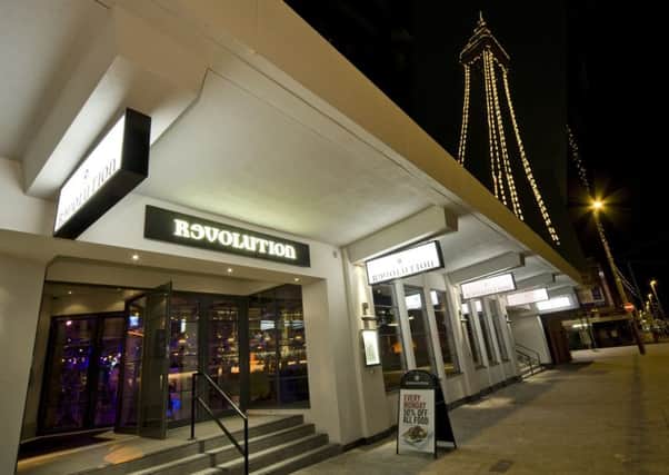 The Revolution nightspot in Blackpool