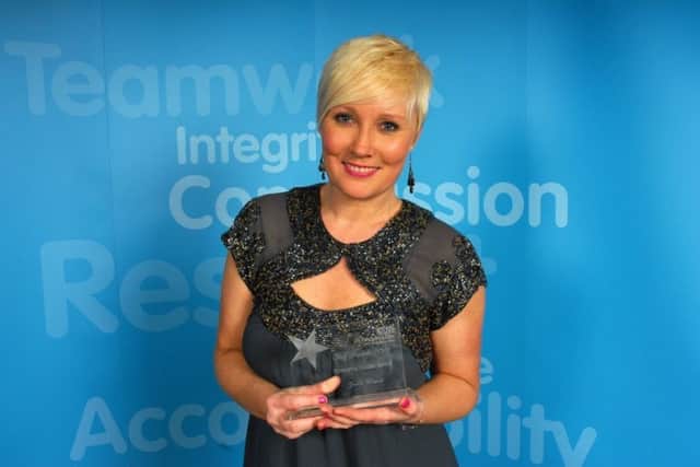 Jennifer Winnard won the Emerging Leader award
