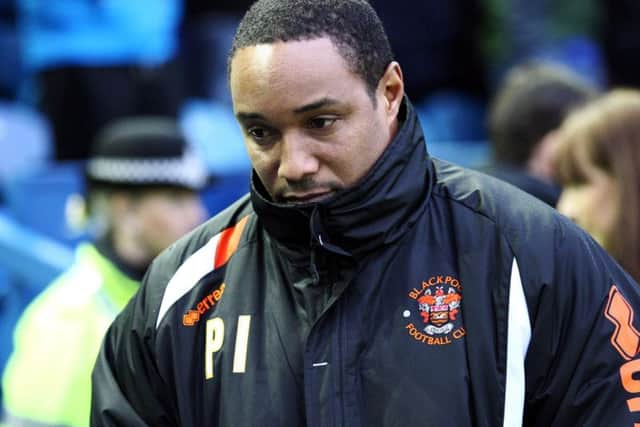 Ince spent less than a year in charge at Blackpool