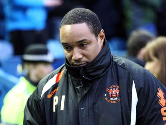 Ince spent less than a year in charge at Blackpool