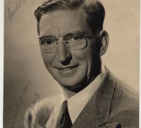 Signed photograph of Frank Randle, dated December 1946