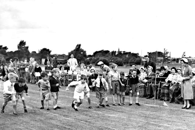 Annual Sports at RAF Station, Kirkham, July 1955