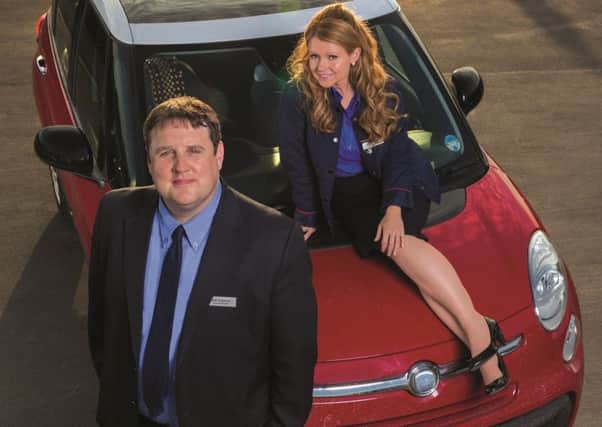 Peter Kay and Sian Gibson star in Peter Kays Car Share