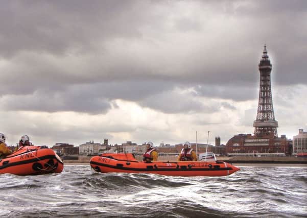 A 2010 picture, released by the RNLI, when its two new lifeboats were launched