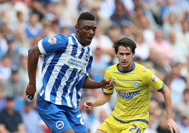 Rohan Ince in action for Brighton