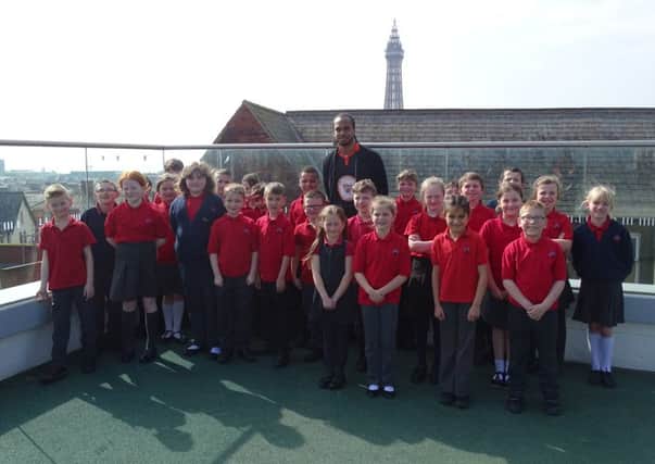 Nathan Delfouneso at St John's Primary