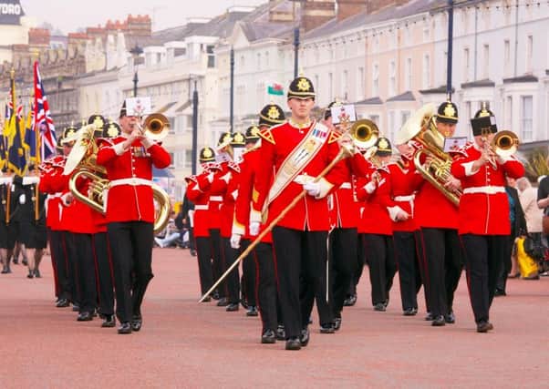 The Band of the Kings Division is returning to the Marine Hall in Fleetwood
