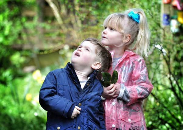 Picture by Julian Brown 01/04/17

Friends Oliver Ormerod (2) and Summer Almond (3)

"Lovely Leaves" which hopes to encourage families to get out and appreciate nature by collecting different leaves for collages begins at RSPB Discovery Centre Fairhaven Lake, Lytham