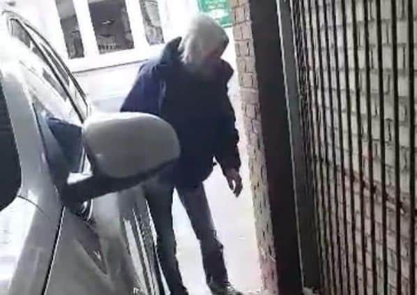 This man, believed to be on Spice, was in an alley off Deansgate