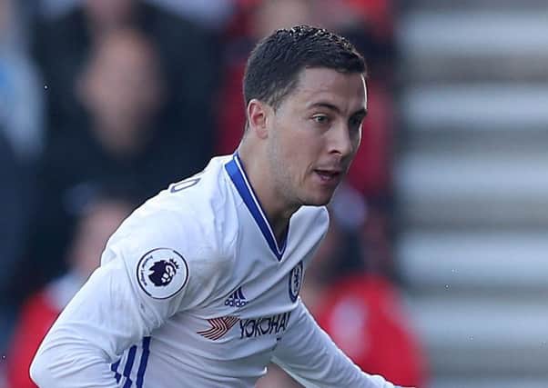 Chelsea's Eden Hazard is being linked with a record-breaking move away