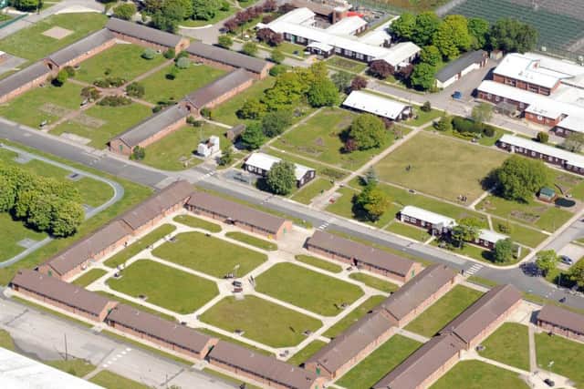 Kirkham Prison - where Andy mows the grass
