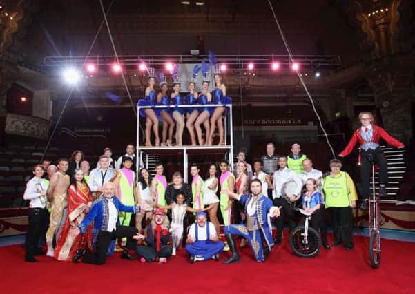 The new line-up of performers at the Tower Circus