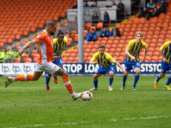 Vassell misses his spot kick