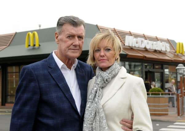 Barry Mains-Battle and Debbie Mains-Battle have had several issues with McDonalds on Amy Johnson Way