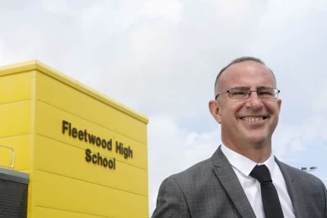 Fleetwood High School headteacher Richard Barnes