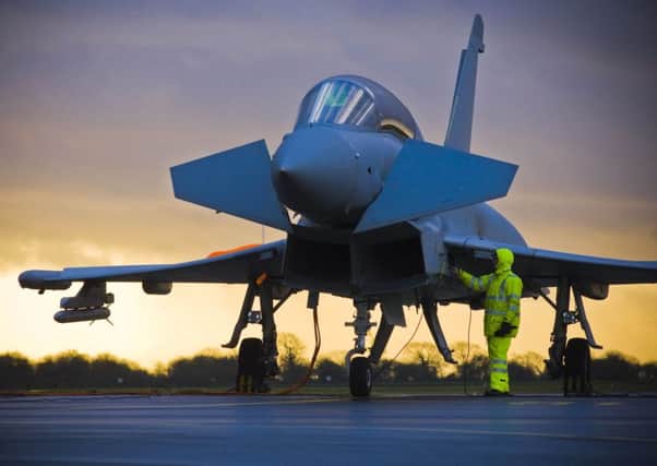 BAE's mighty Eurofighter Typhoon - built and developed on the Fylde Coast