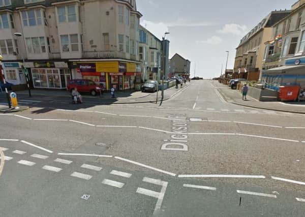The junction of Dickson Road and Cocker Street (Pic: Google)