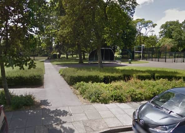 Jean Stansfield Memorial Park in Poulton. Picture from Google maps