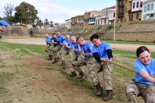 The 4th Battalion The Duke of Lancasters Regiment have just returned from a 6 month tour of Cyprus on a United Nations peacekeeping mission called Operation TOSCA
