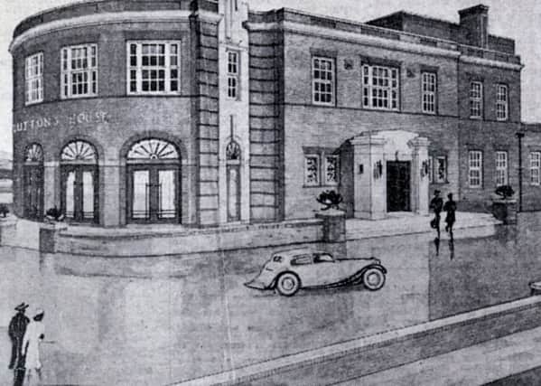 Our picture, from the Fleetwood Chronicle circa November 1954, shows an artist's impression of what was to become the Broadway Hotel