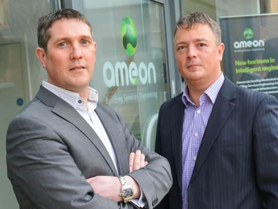Ameon directors, Robin Lawson, left, and Mark Court