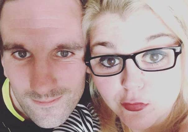 Former barman Martyn Brown, 29, was stabbed in the chest, stomach and head, bitten, scratched and slapped by his savage fiancee Harriet Sharp