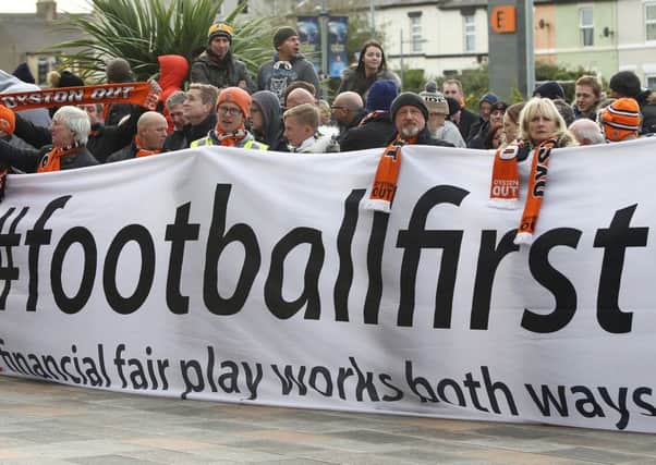 Blackpool and Leyton Orient fans will hold a joint protest today