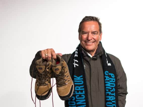 Jeff Stelling is getting ready to take on another challenge